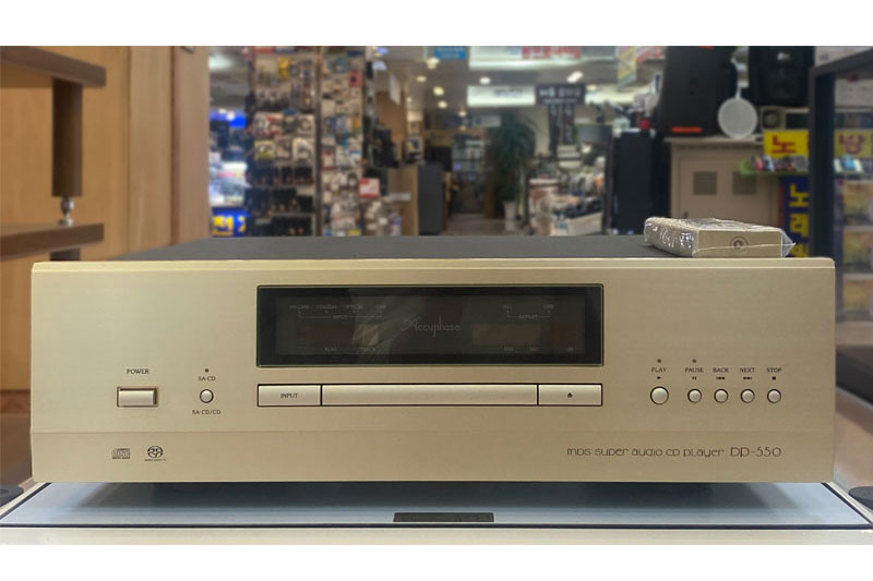 Accuphase(ť) DP-550 CD/SACD Player Ǹմϴ.